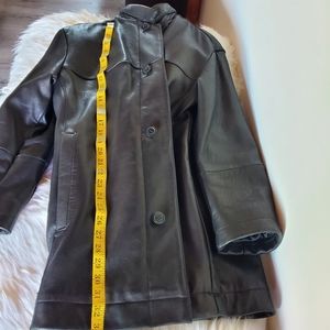 Claiborne Lamb Skin car coat